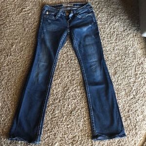 Big star boot cut jeans